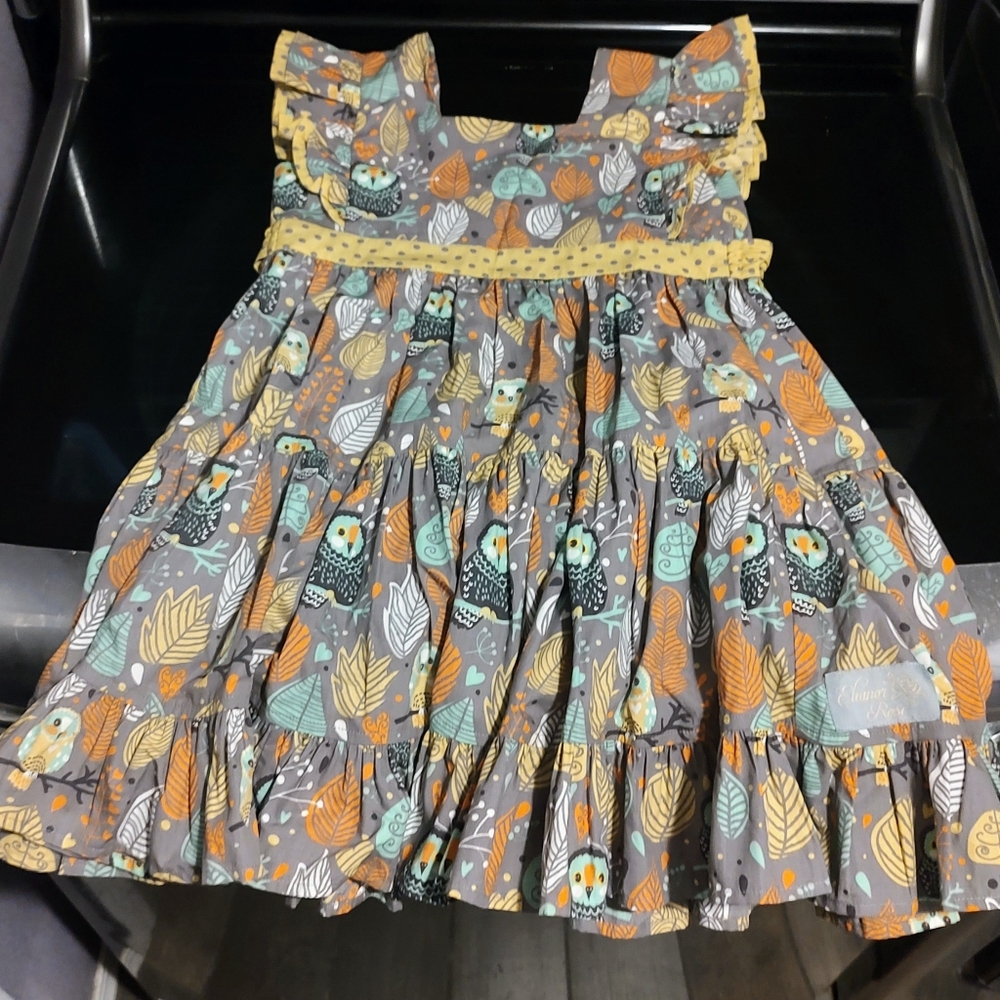 Eleanor Rose Owl Dress